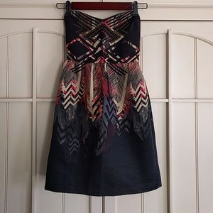 XS Urban Outfitters Strapless Mini